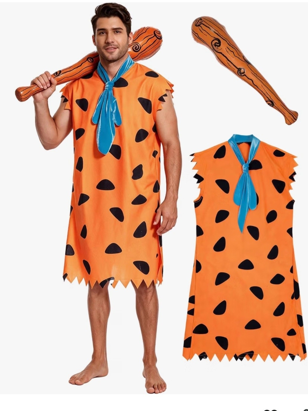 Hallowween Men's 2XL Caveman Costume